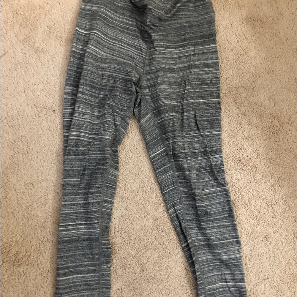 Garage grey striped leggings